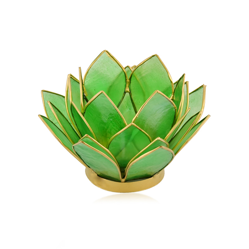 Capiz-Muschel-Teelichthalter (Bali Barong)