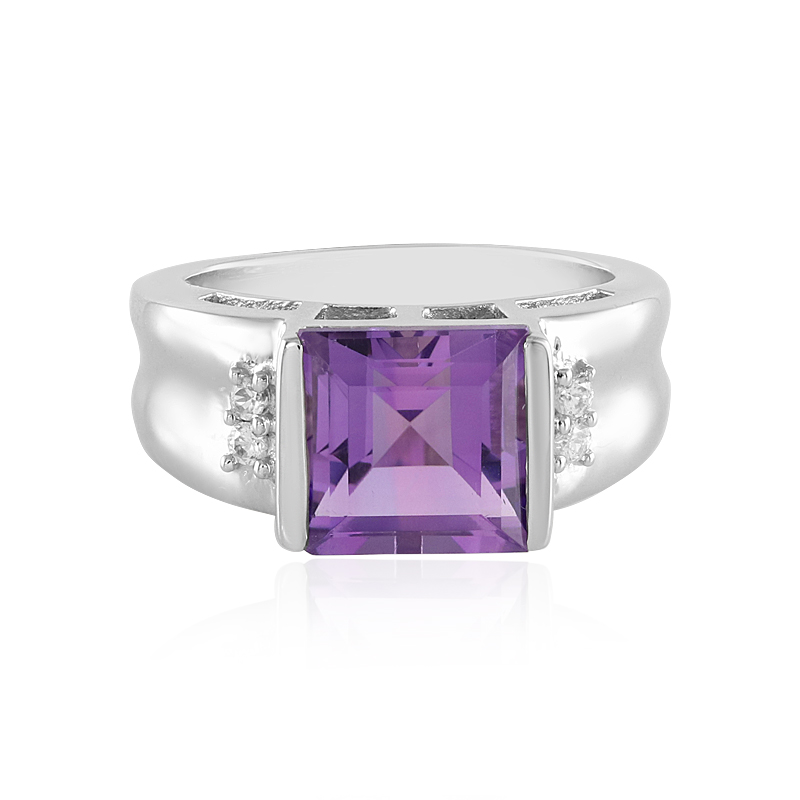 Uruguay-Amethyst-Silberring