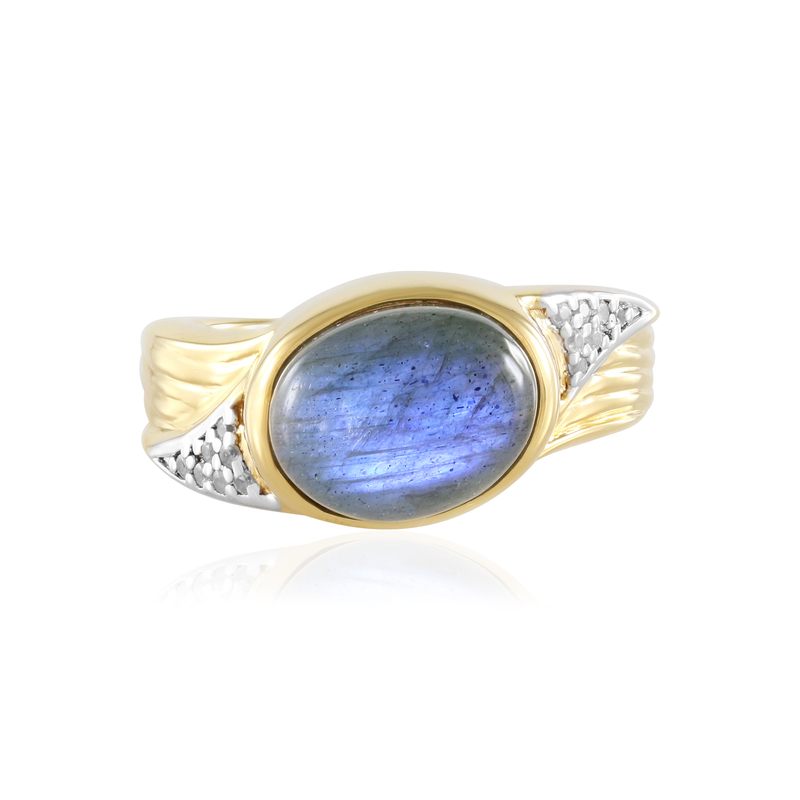 Labradorit-Silberring