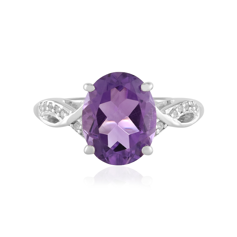 Amethyst-Silberring