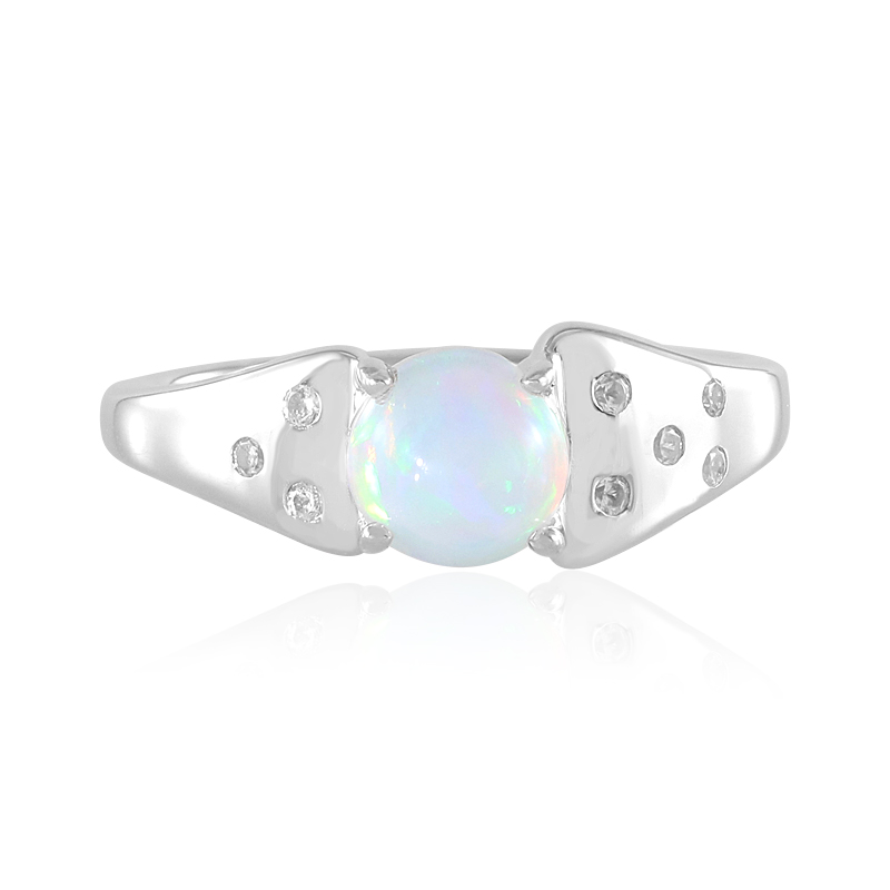 Welo-Opal-Silberring