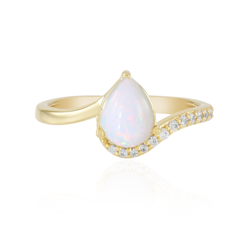 Welo-Opal-Silberring
