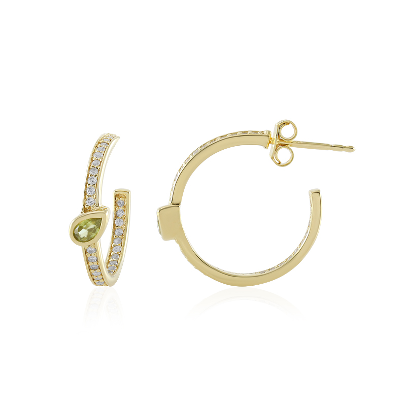 Sphen-Silberohrringe