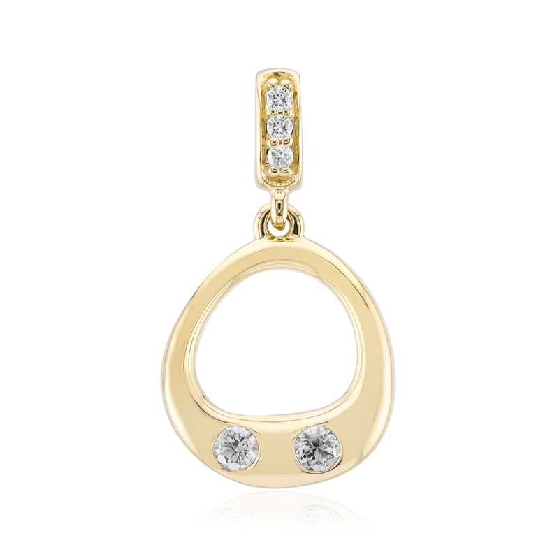 SI1 (G) Brillant-Goldanhänger (Annette) SI1 (G) Brillant-Goldanhänger (Annette)