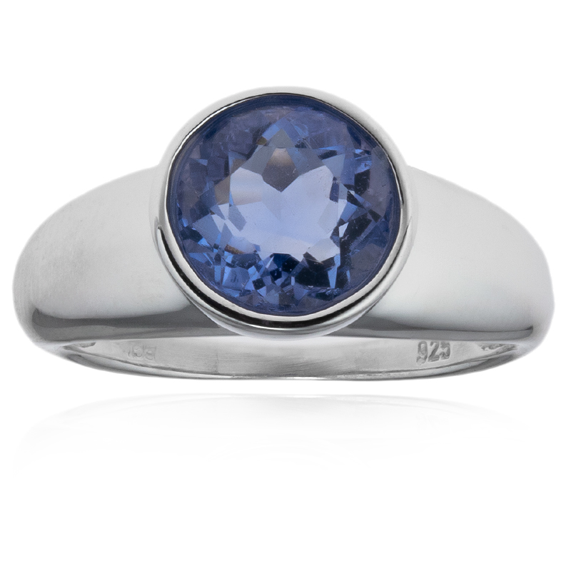 Farbwechsel-Fluorit-Silberring (CUSTODANA)