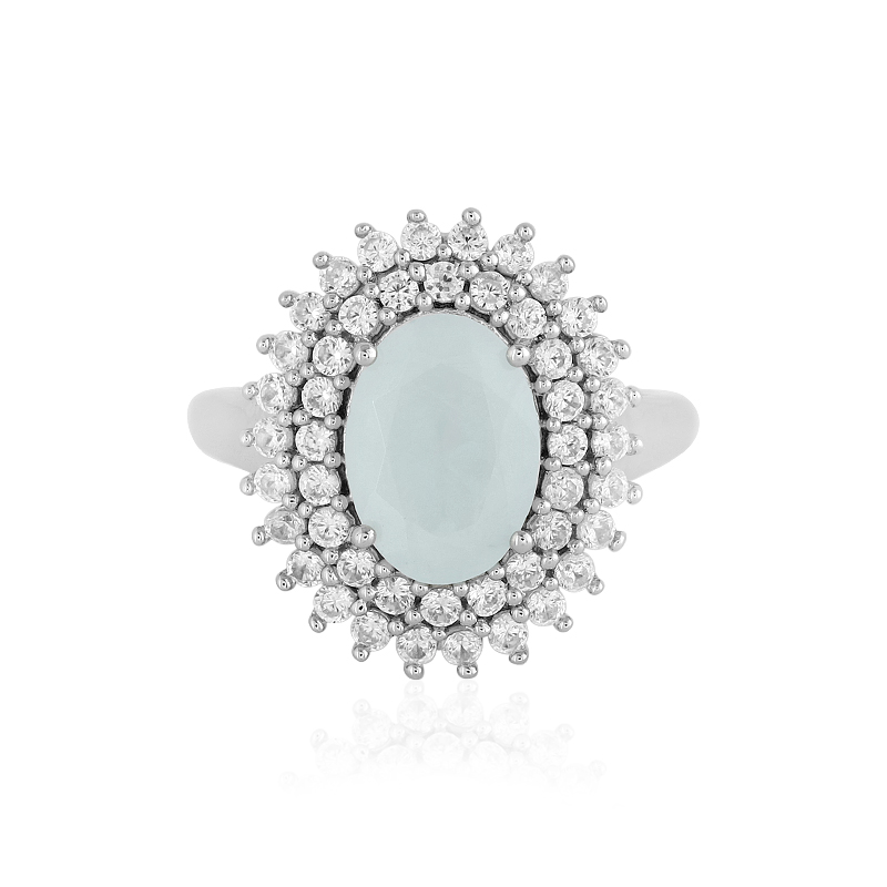 Paraiba-Opal-Silberring