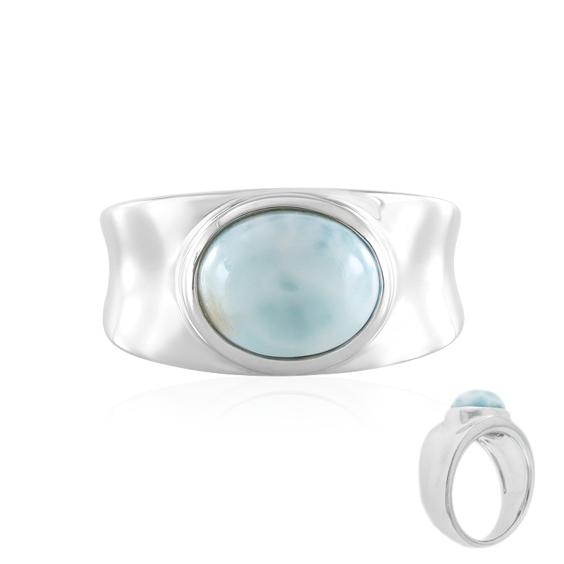 Larimar-Silberring