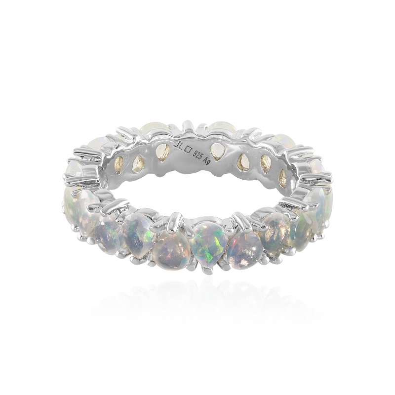Welo-Opal-Silberring Welo-Opal-Silberring