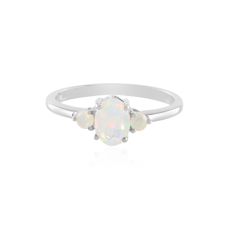 Welo-Opal-Silberring Welo-Opal-Silberring
