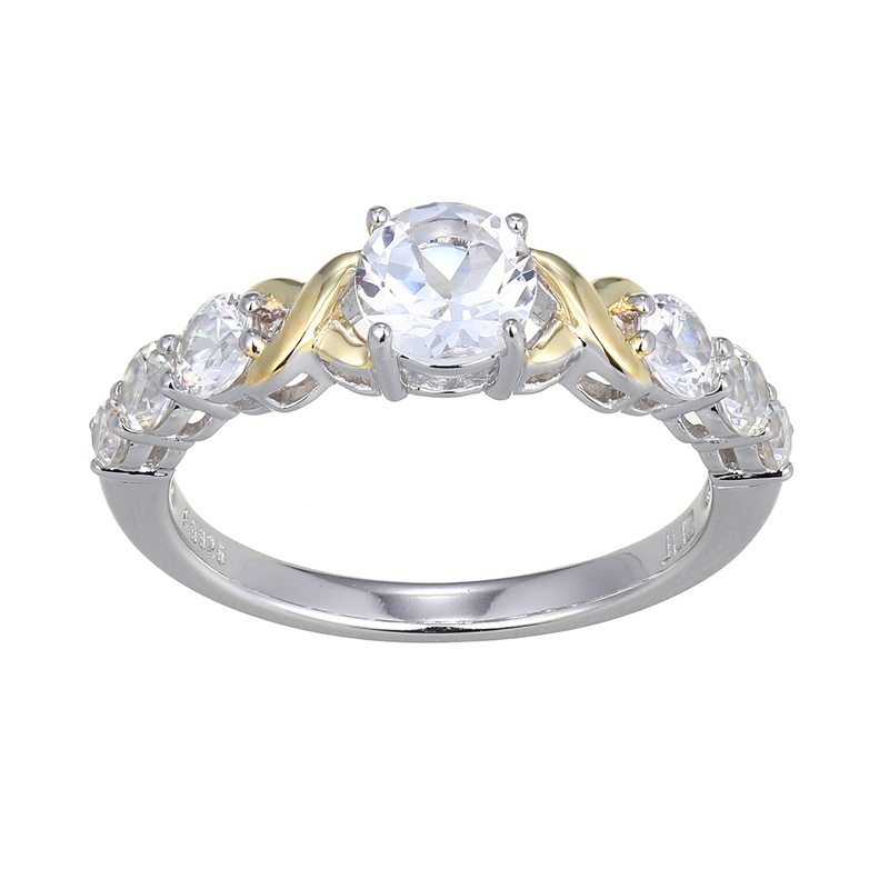 Weißer Topas-Silberring (Adela Silber) Weißer Topas-Silberring (Adela Silber)