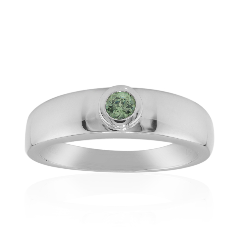 Madagaskar-Demantoid-Silberring (John Ferry) Madagaskar-Demantoid-Silberring (John Ferry)