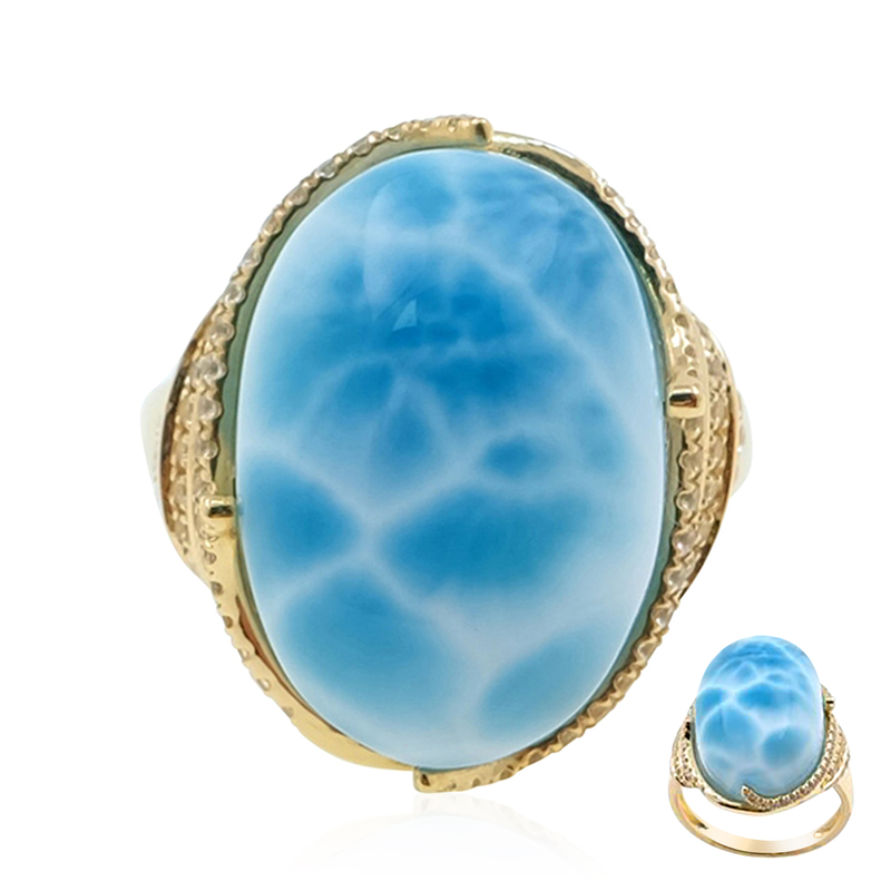 Larimar-Goldring Larimar-Goldring