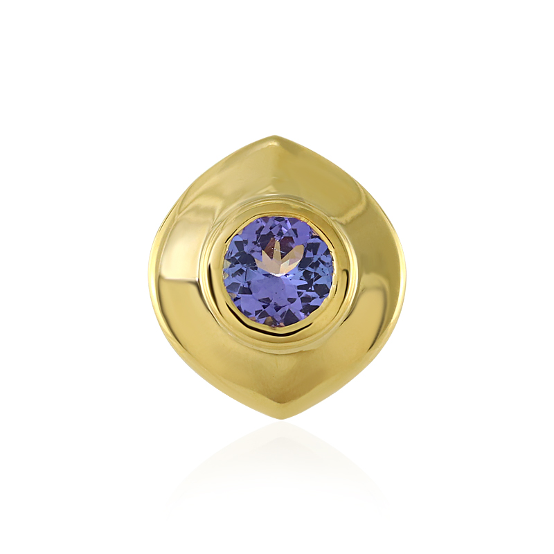 Tansanit-Silberanhänger (MONOSONO COLLECTION)