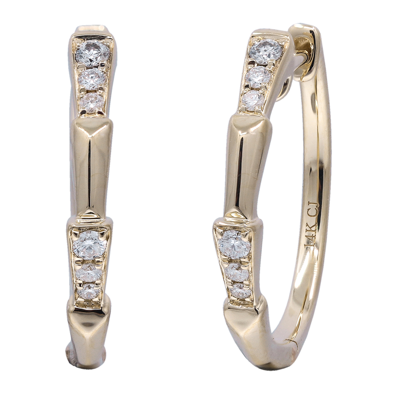 I1 (H) Brillant-Goldohrringe (CIRARI)