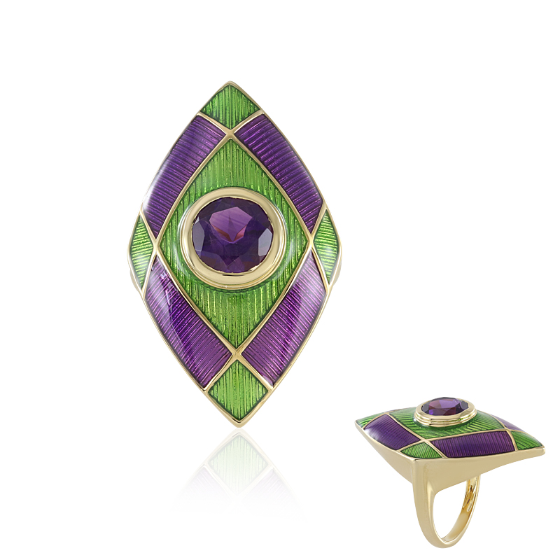 Amethyst-Silberring (Adela Silber) Amethyst-Silberring (Adela Silber)