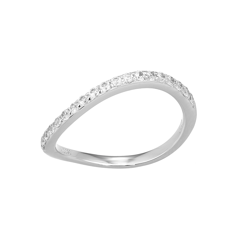 Zirkon-Silberring Zirkon-Silberring