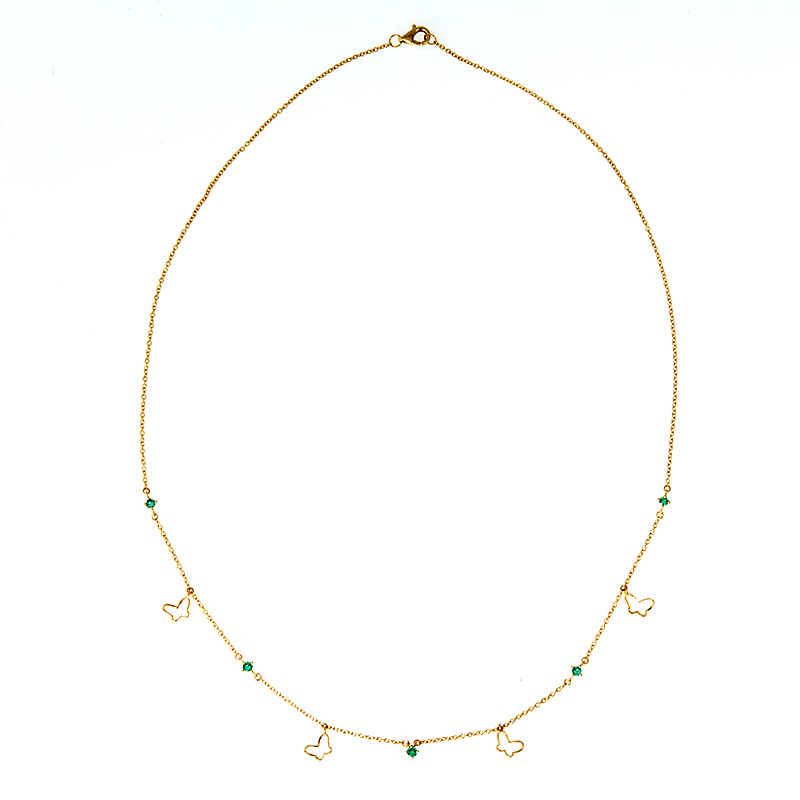 AAA-Sambia-Smaragd-Goldcollier (de Melo) AAA-Sambia-Smaragd-Goldcollier (de Melo)