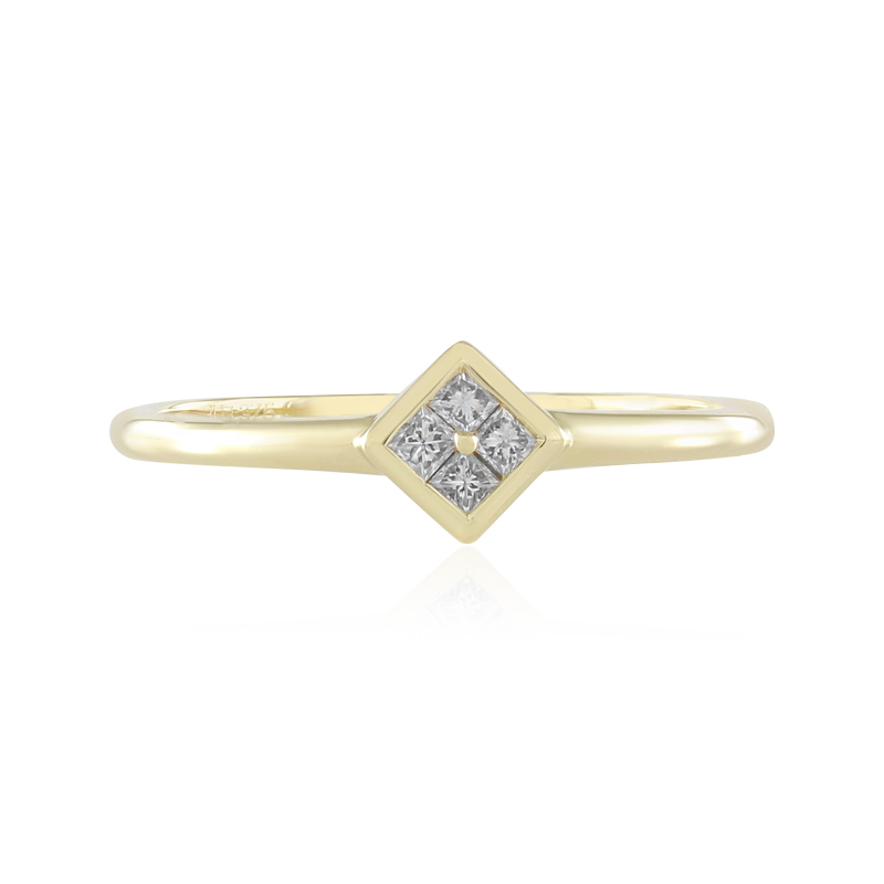 SI2 (H) Diamant-Goldring SI2 (H) Diamant-Goldring