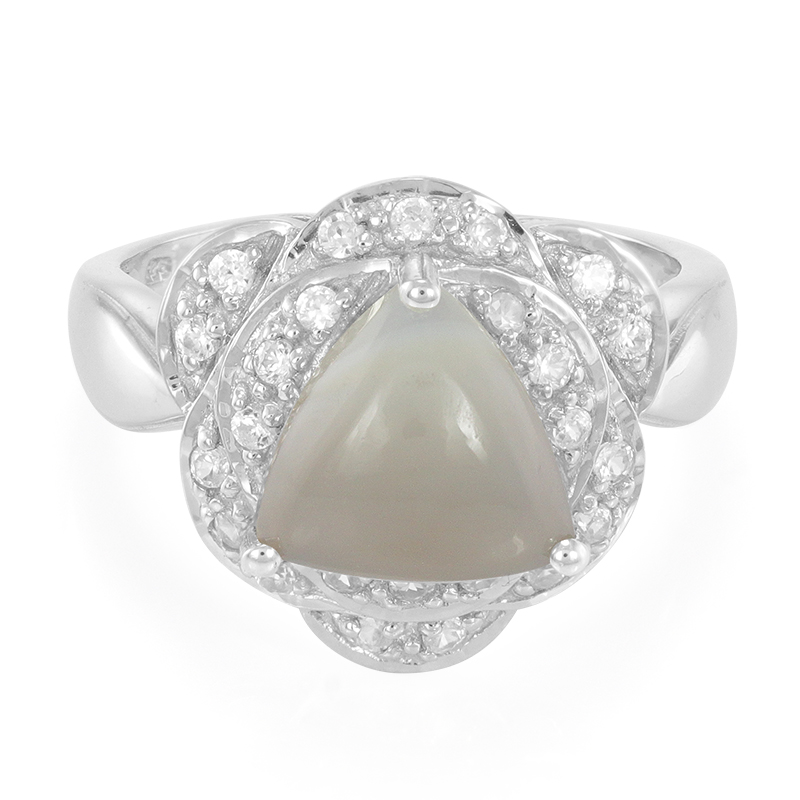 Botswana-Achat-Silberring