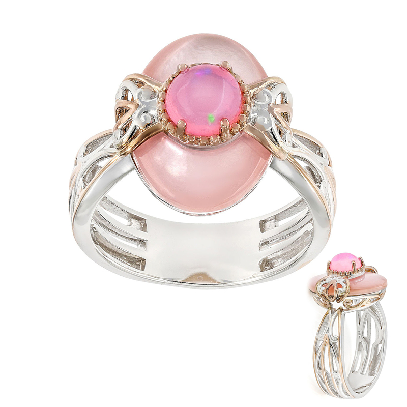 Edelstein-Silberring (Gems en Vogue)