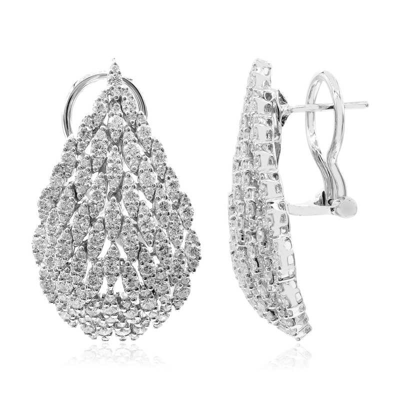 SI1 (H) Brillant-Goldohrringe (Nara Jewelry) SI1 (H) Brillant-Goldohrringe (Nara Jewelry)