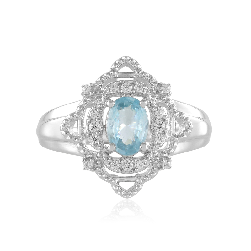 Ratanakiri-Zirkon-Silberring