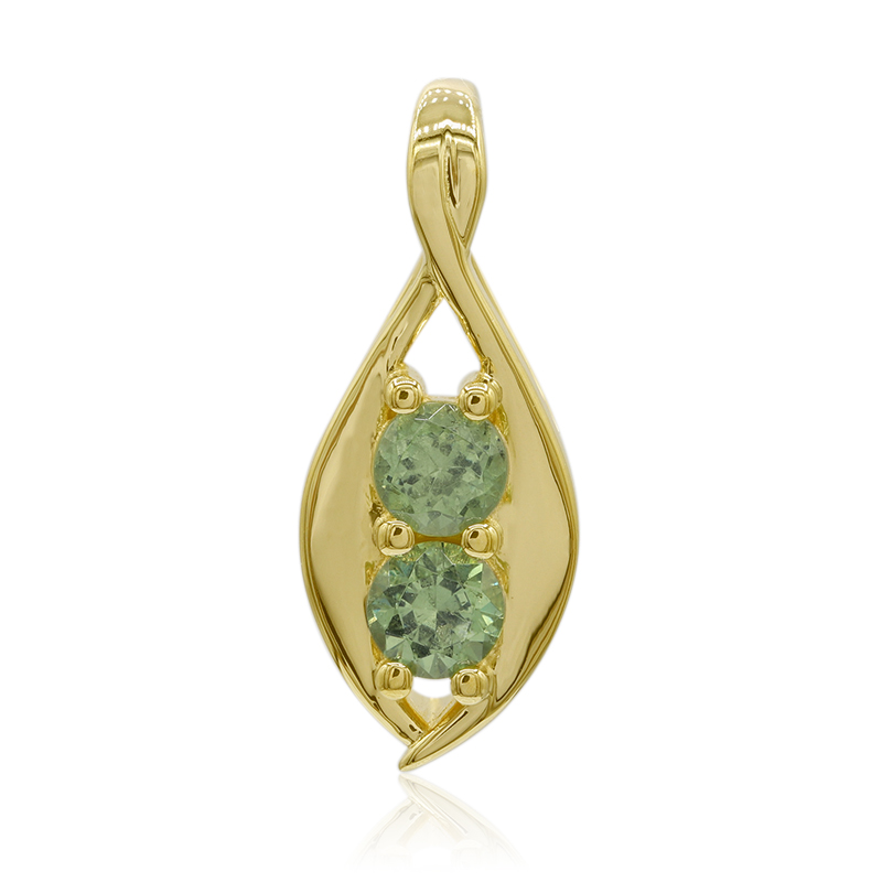 Madagaskar-Demantoid-Goldanhänger (John Ferry) Madagaskar-Demantoid-Goldanhänger (John Ferry)