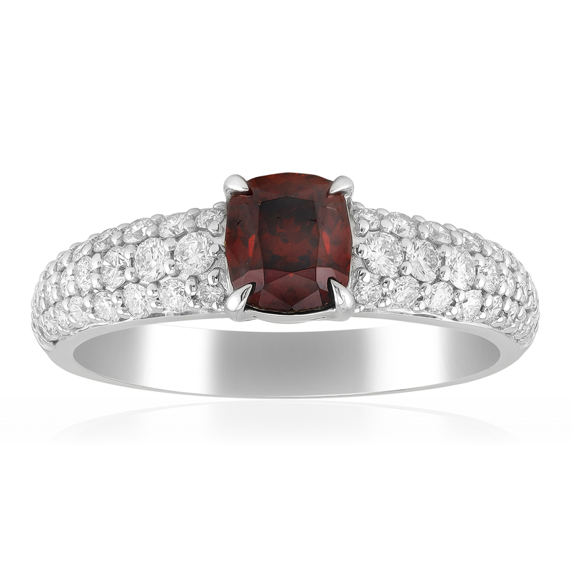 Tansania-Sphalerit-Goldring (de Melo)