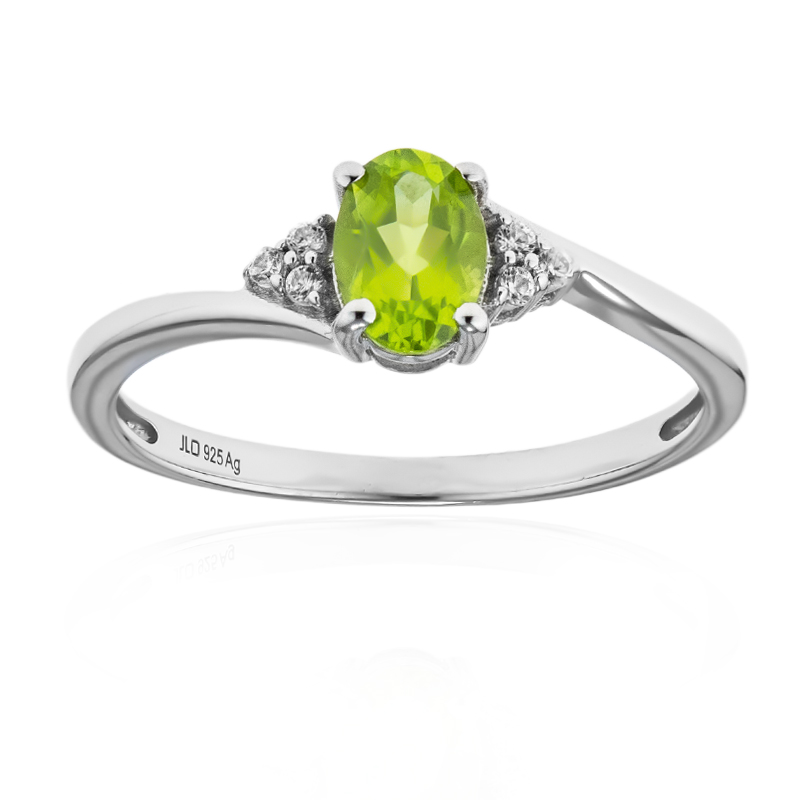 Arizona-Peridot-Silberring
