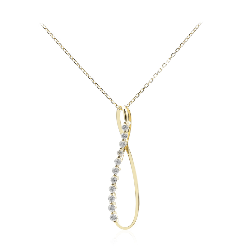 I1 (H) Brillant-Goldhalskette (CIRARI) I1 (H) Brillant-Goldhalskette (CIRARI)