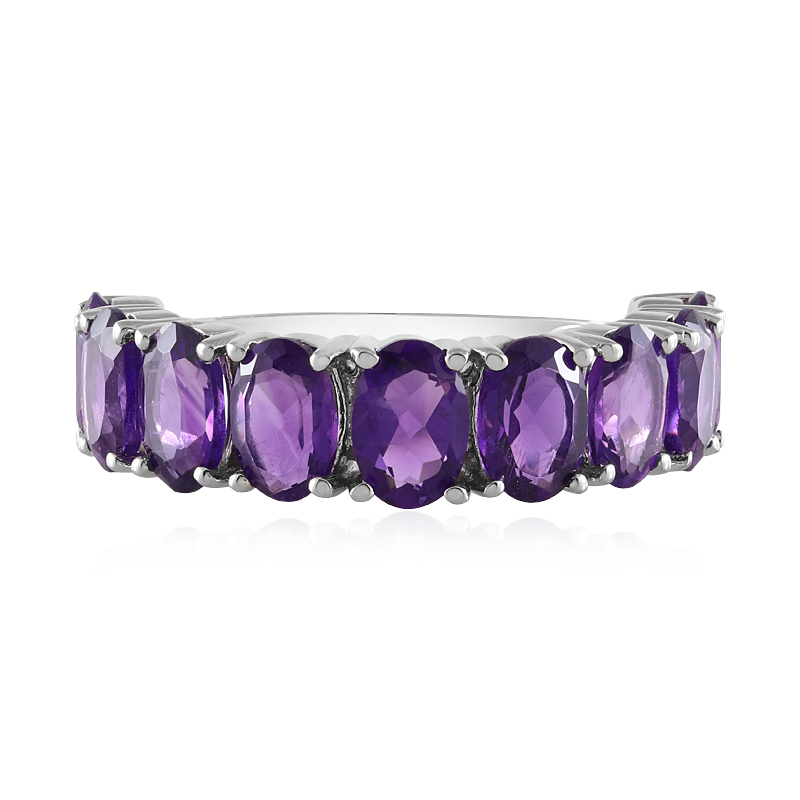 Sambia-Amethyst-Silberring
