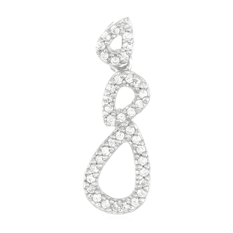 Zirkon-Silberanhänger Zirkon-Silberanhänger