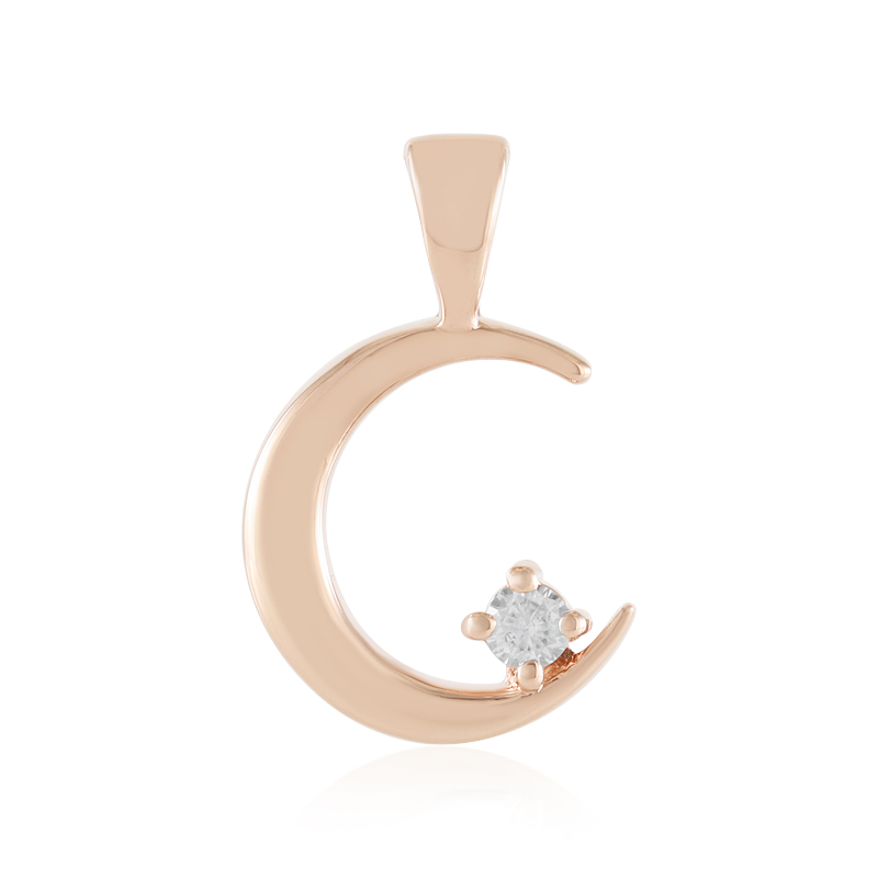 Zirkon-Silberanhänger