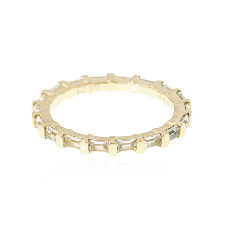 Zirkon-Goldring (de Melo)