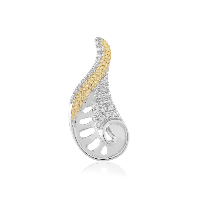 Zirkon-Silberanhänger (MONOSONO COLLECTION) Zirkon-Silberanhänger (MONOSONO COLLECTION)