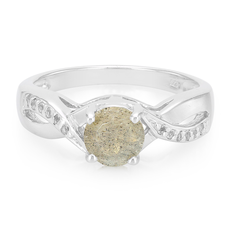 Spektrolith-Silberring