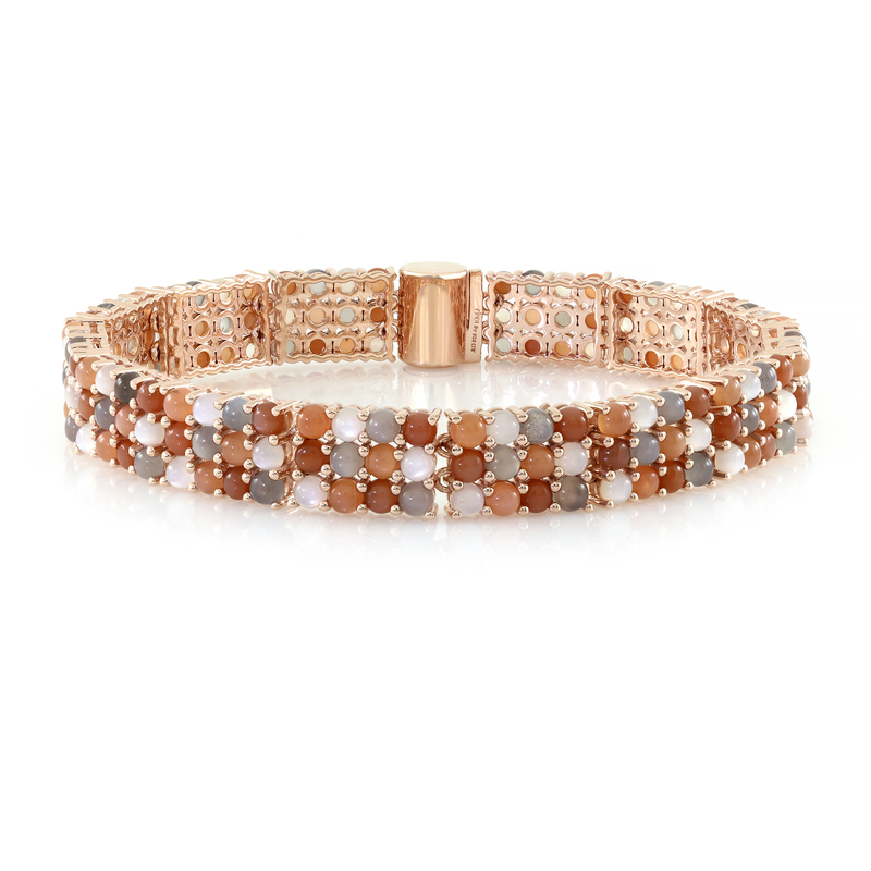 Mondstein-Silberarmband (KM by Juwelo)