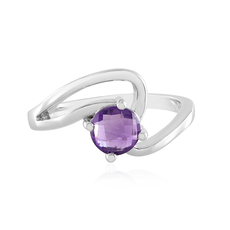 Sambia-Amethyst-Silberring Sambia-Amethyst-Silberring