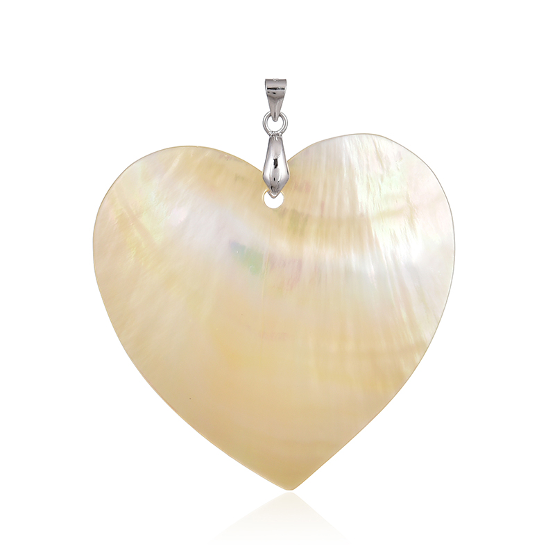 Perlmutt-Silberanhänger