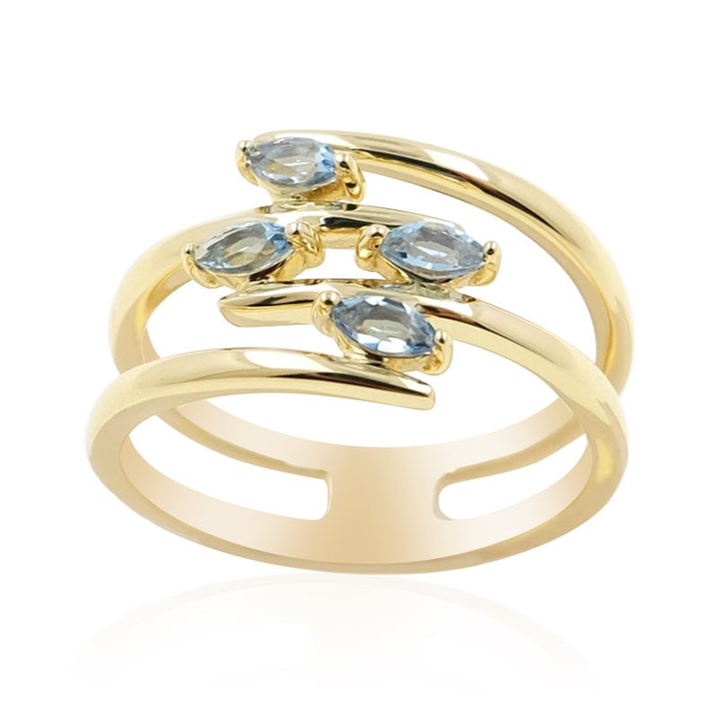 Santa Maria-Aquamarin-Goldring (de Melo)