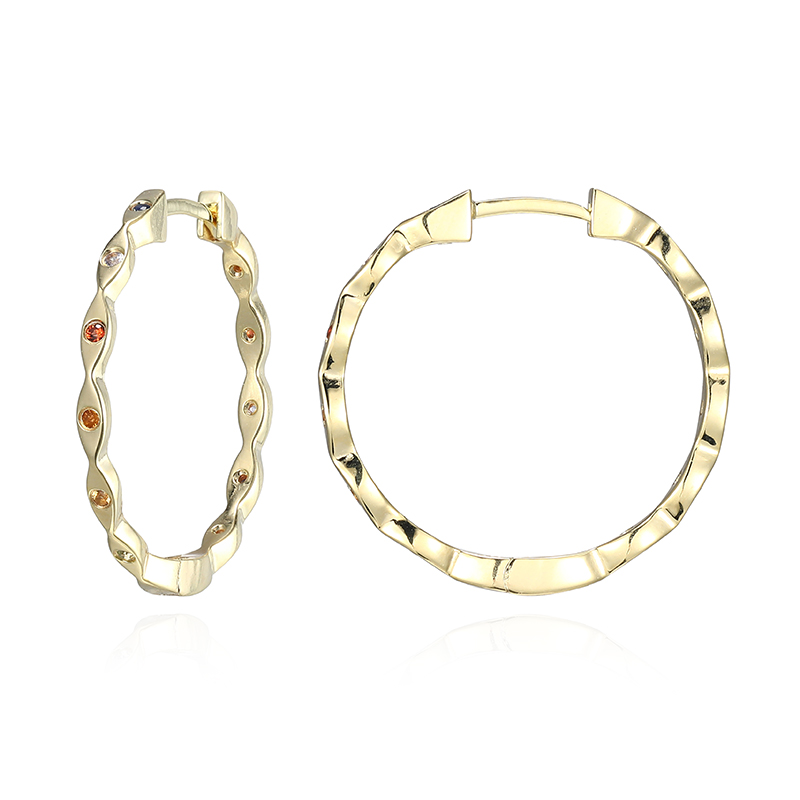 Edelstein-Silberohrringe Edelstein-Silberohrringe