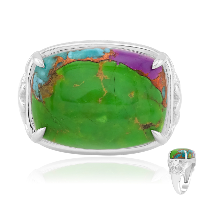 Mohave-Türkis-Silberring