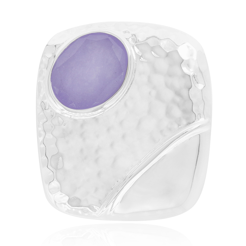 Lavendel-Jade-Silberanhänger (MONOSONO COLLECTION) Lavendel-Jade-Silberanhänger (MONOSONO COLLECTION)