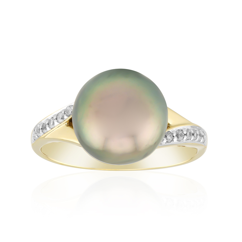 Tahitiperlen-Silberring (TPC) Tahitiperlen-Silberring (TPC)