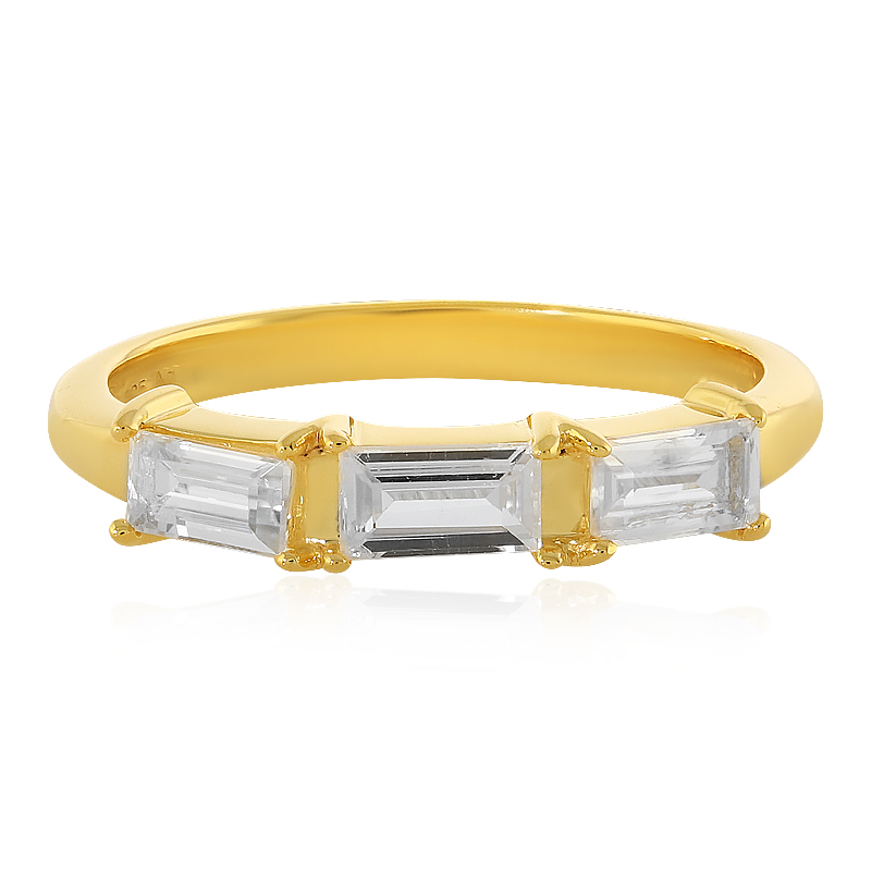 Zirkon-Silberring Zirkon-Silberring