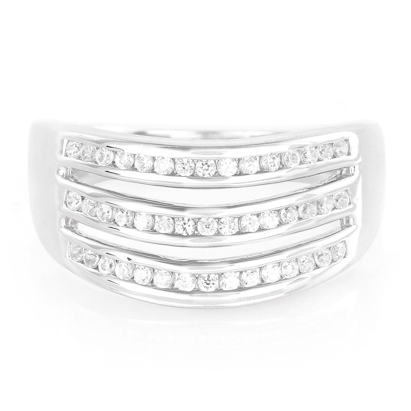 Zirkon-Silberring Zirkon-Silberring