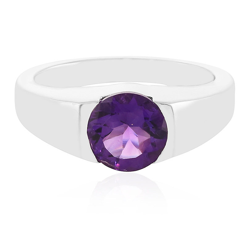 Amethyst-Silberring