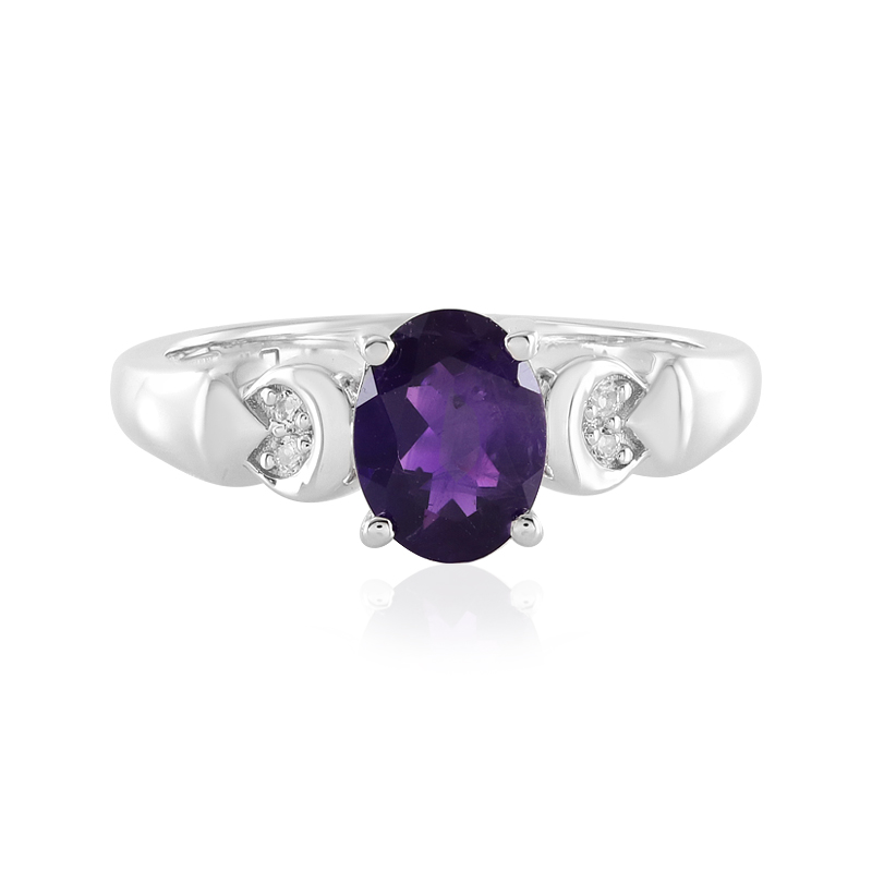 Sambia-Amethyst-Silberring