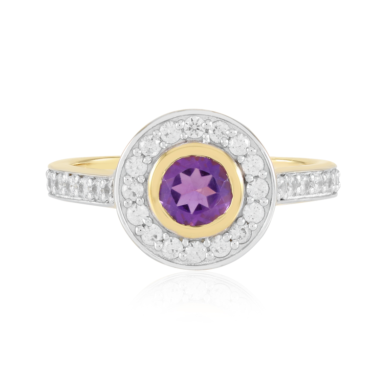 Uruguay-Amethyst-Silberring