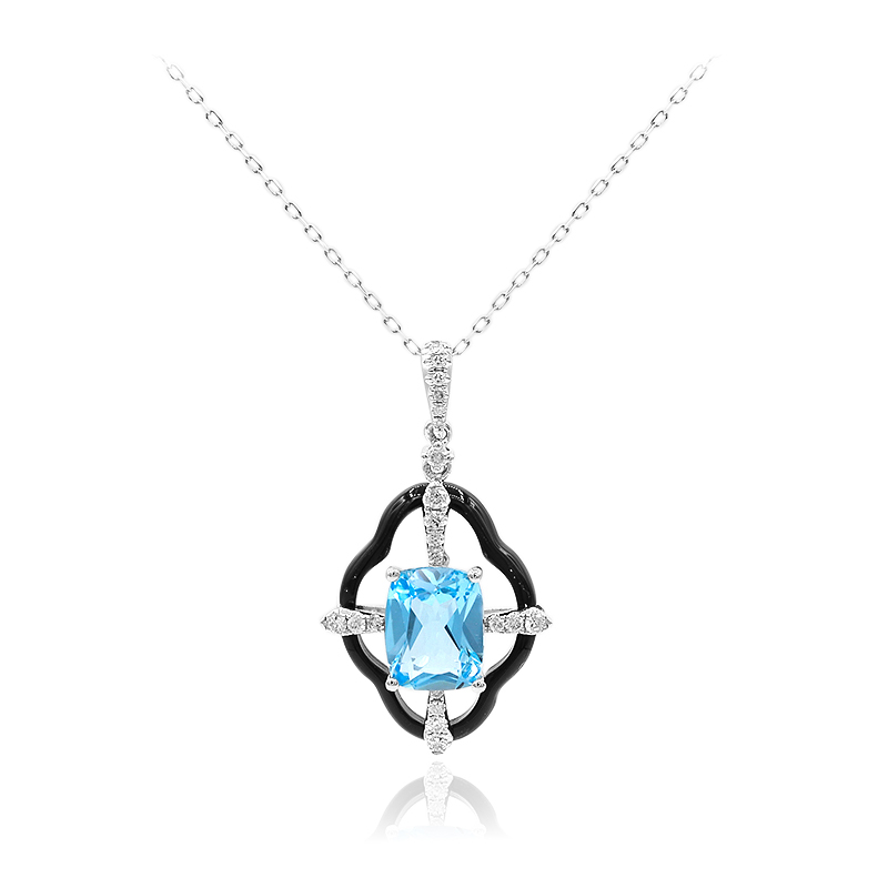 Edelstein-Goldhalskette (CIRARI)